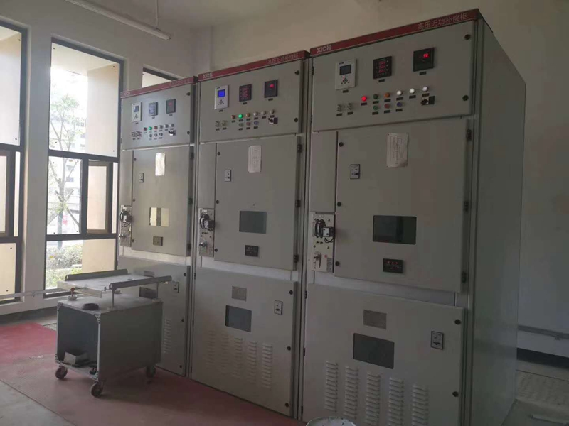 【甬】庙堰碶泵站—高压软起、高压无功补偿柜(图1)
