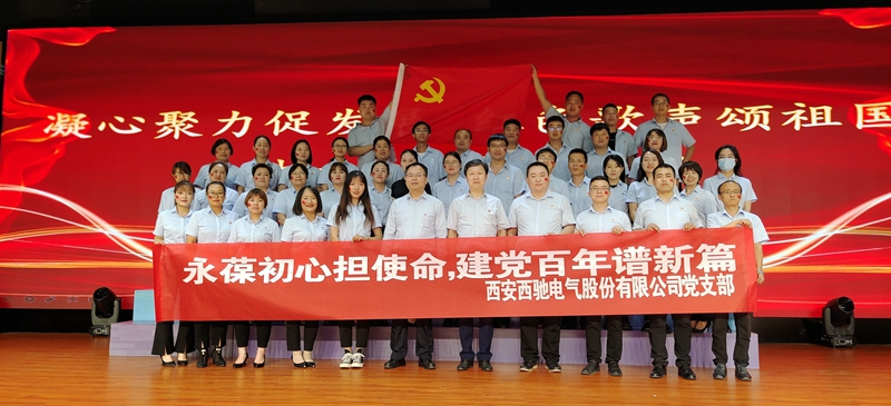 DB多宝体育网址电气为党的百岁华诞献礼(图2)