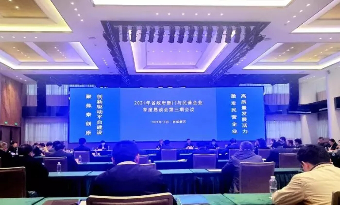 DB多宝体育网址电气受邀参加2021年省政府部门与民营企业季度恳谈会第三期会议(图1)