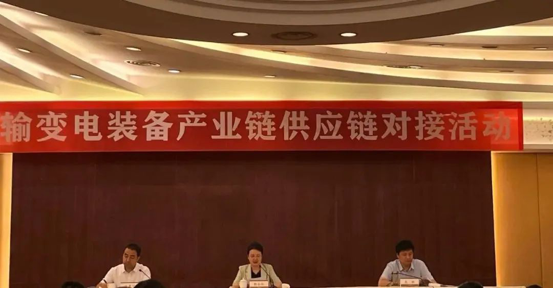 DB多宝体育网址电气应邀参加陕西省输变电装备产业链供应链对接活动(图1)